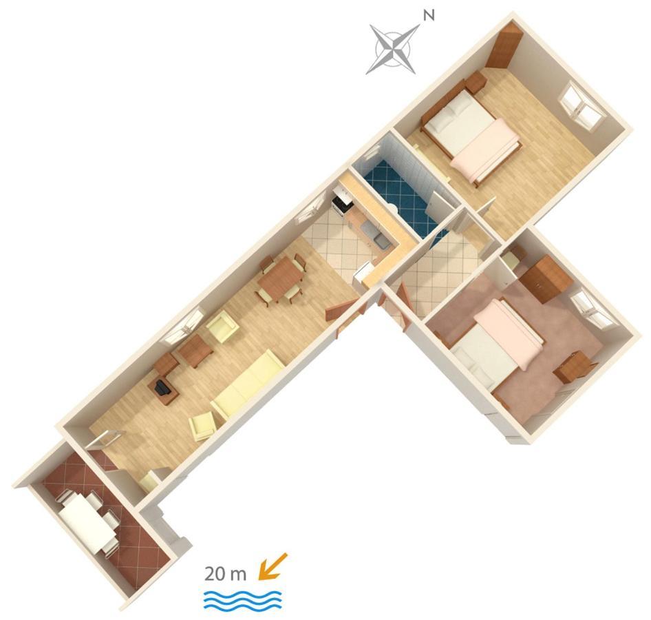 Apartments And Rooms By The Sea Sucuraj, Hvar - 4029 Dış mekan fotoğraf
